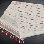 সাদা (white) কালার জামদানি শাড়ি