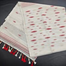 সাদা (white) কালার জামদানি শাড়ি