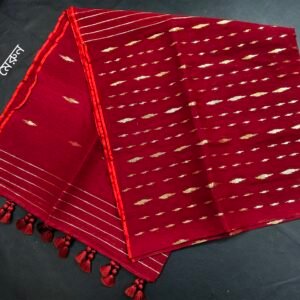 মেরুন (meron) কালার জামদানি শাড়ি (copy)