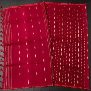 মেরুন (meron) কালার জামদানি শাড়ি (copy)