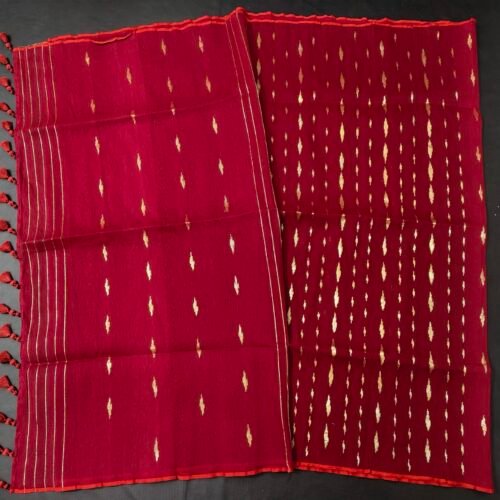 মেরুন (meron) কালার জামদানি শাড়ি (copy)